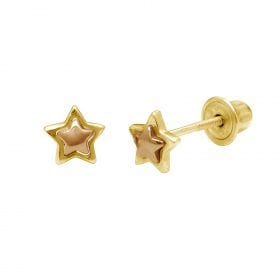 star baby earrings