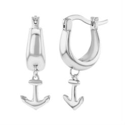 ss-03-00501-1-sterling-silver-anchor-nautical-hoop-earrings