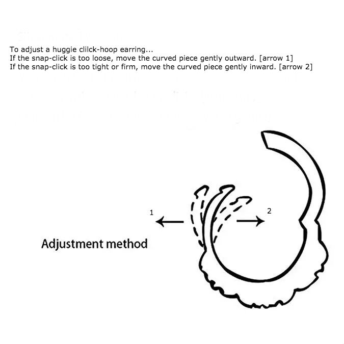 How to Fix Loose Huggie Earring Clasps