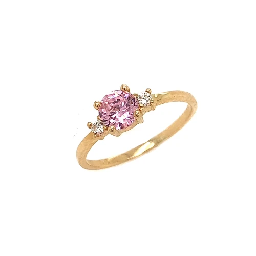 Echt Onnauwkeurig toelage Little Miss October Birthstone Ring - 14K Yellow Gold - Size 3 - The Jewelry  Vine