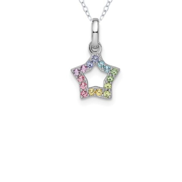 Crystal star pendant top