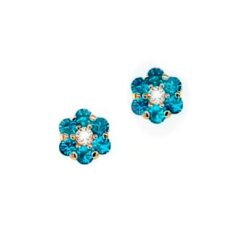 Sparkle Star Opal Kids / Children's / Girls Earrings Screw Back - Ster