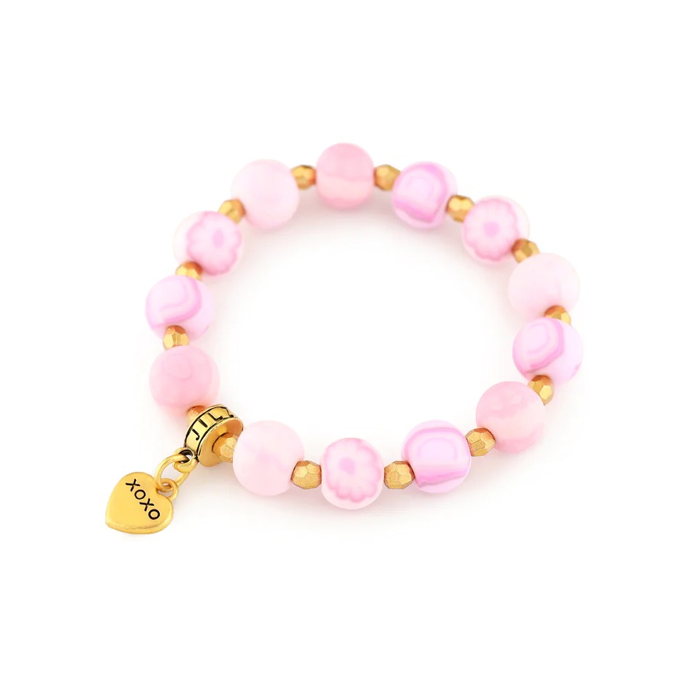 Jilzarah Pink Bracelet for Girls